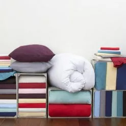 Dunelm Non Iron Plain Dye White Fitted Valance -outdoor lighting Sales Store 1000000604 alt02