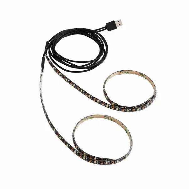 Dunelm Status TV LED Strip Lighting Warm White 5 Dunelm Status TV LED Strip Lighting Warm White - Image 5