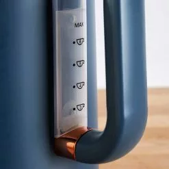 Dunelm 1.7L 3.kW Matt Navy & Copper Jug Kettle -outdoor lighting Sales Store 1000150238 alt02