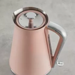 Dunelm Contemporary 1.7L 3kW Blush Pink Jug Kettle -outdoor lighting Sales Store 1000155915 alt02