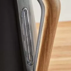 Dunelm Contemporary 1.7L 3kW Matt Black Jug Kettle -outdoor lighting Sales Store 1000155919 alt03