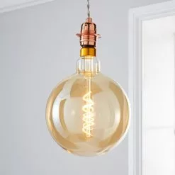 Status 6.5 Watt G200 ES 28cm Dimmable Spiral Filament Bulb -outdoor lighting Sales Store 1000156417 alt02
