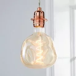 Status 5 Watt ES 17cm Spiral Filament Bumpy Bulb -outdoor lighting Sales Store 1000156418 alt02