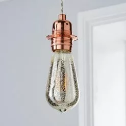 Dunelm 4 Watt ST64 ES LED Crackle Bulb -outdoor lighting Sales Store 1000158629 alt03