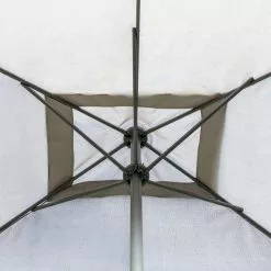 Dunelm 3m Grey Rectangular Crank Parasol -outdoor lighting Sales Store 1000159352 alt02