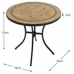 Exclusive Garden Richmond Bistro Table -outdoor lighting Sales Store 1000162739 alt09