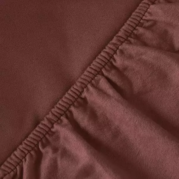 Dunelm Soft & Cosy Luxury Brushed Cotton Fitted Sheet 2 Dunelm Soft & Cosy Luxury Brushed Cotton Fitted Sheet - Image 2