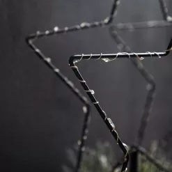 Dunelm Set Of 3 Star Solar Light Up Stake Lights -outdoor lighting Sales Store 1000182648 alt02