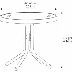Dunelm Montreal 6 Seater Dining Set -outdoor lighting Sales Store 1000182833 alt06
