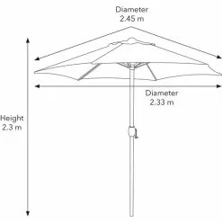 Dunelm Montreal 6 Seater Dining Set -outdoor lighting Sales Store 1000182833 alt09