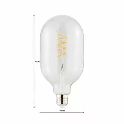 Status Haines Oval Filament Bulb Clear -outdoor lighting Sales Store 1000183070 alt07