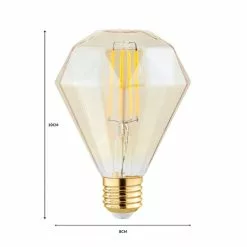 Status Bonny 4W ES ZSH Faceted Dimmable Bulb -outdoor lighting Sales Store 1000183074 alt07