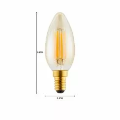 Status Florence 4W SES Candle Dimmable Bulb -outdoor lighting Sales Store 1000183077 alt07