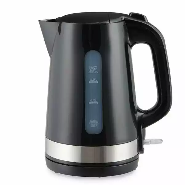 Dunelm 1.7L 3KW Black Kettle 1 Dunelm 1.7L 3KW Black Kettle