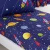 Dunelm Space Navy Fitted Sheet