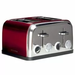 Spectrum Red 4 Slice Toaster