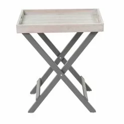 Florenity Grigio Grey Folding Butler Tray