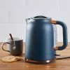 Dunelm 1.7L 3.kW Matt Navy & Copper Jug Kettle
