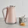 Dunelm Contemporary 1.7L 3kW Blush Pink Jug Kettle