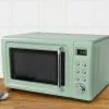 Dunelm Retro 20L 800W Microwave Seafoam