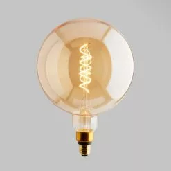 Status 6.5 Watt G200 ES 28cm Dimmable Spiral Filament Bulb
