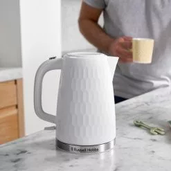 Russell Hobbs Honeycomb Kettle White -outdoor lighting Sales Store 30713875 alt02