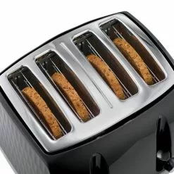Russell Hobbs Honeycomb 4 Slice Toaster Black -outdoor lighting Sales Store 30713879 alt05