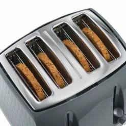 Russell Hobbs Honeycomb 4 Slice Toaster Grey -outdoor lighting Sales Store 30713880 alt05