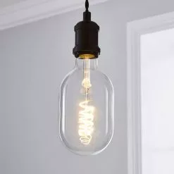 Status Haines Oval Filament Bulb Clear