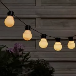 Dunelm 5m 20 LED Festoon Outdoor String Lights