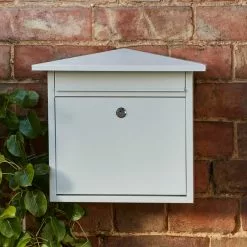 Dunelm Grey Post Box