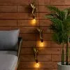 Dunelm 3 Solar Hanging Monkey Outdoor String Lights