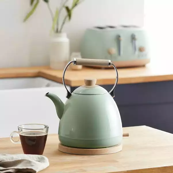 Churchgate Chilcote Country Sage Kettle 1.7L 1 Churchgate Chilcote Country Sage Kettle 1.7L