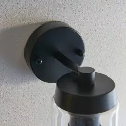 Dunelm Ellison Matt Black Outdoor Wall Light -outdoor lighting Sales Store 30730431 alt04