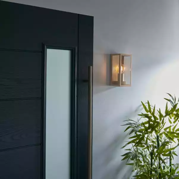 Dunelm London Gold Industrial Outdoor Wall Light 5 Dunelm London Gold Industrial Outdoor Wall Light - Image 5