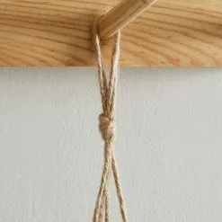 Dunelm Hanging Plant Geo Pot 30cm -outdoor lighting Sales Store 30732435 alt03