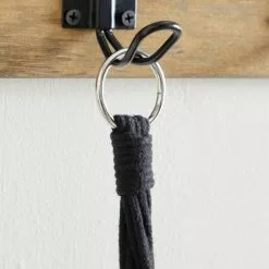 Dunelm Black Hanging Ceramic Pot With Macrame -outdoor lighting Sales Store 30732442 alt03