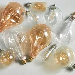 Vogue Lighting Vogue 2 Watt ES LED Amber Filament Large Globe Bulb -outdoor lighting Sales Store 30743087 alt05