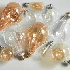Vogue Lighting Vogue 2 Watt ES LED Amber Filament XL Globe Bulb -outdoor lighting Sales Store 30743088 alt05