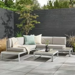 Dunelm Ibiza 5 Seater Corner Sofa Set