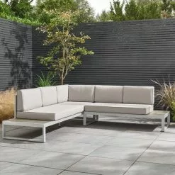 Dunelm Ibiza 5 Seater Corner Sofa Set -outdoor lighting Sales Store 30744336 alt02