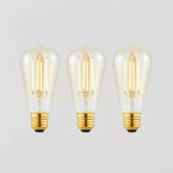 Status Marsden 5 Watt ST58 ES LED Dimmable Bulb Industrial 3 Pack