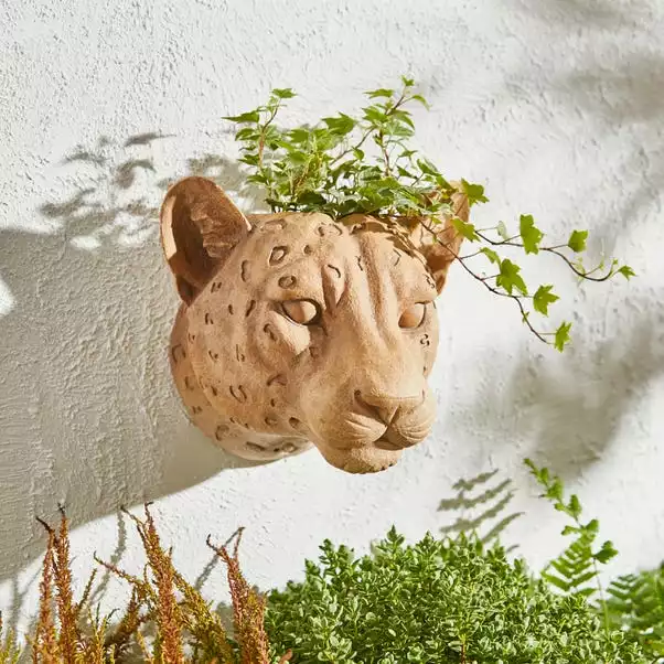 Dunelm Leopard Wall Planter 1 Dunelm Leopard Wall Planter