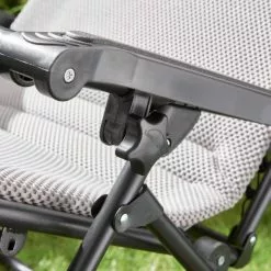 Dunelm Amsterdam Grey Lounger -outdoor lighting Sales Store 30749650 alt03