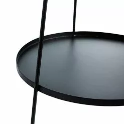 Dunelm Metal Plant Stand With Gold Pot -outdoor lighting Sales Store 30752247 alt03