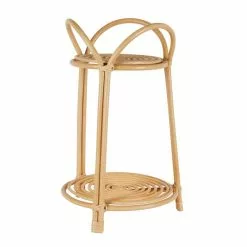 Dunelm Pretty Boho Bent Cane Plant Stand -outdoor lighting Sales Store 30753419 alt03