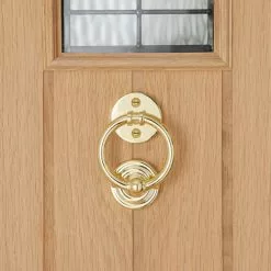 Dunelm Traditional Brass Door Knocker -outdoor lighting Sales Store 30756558 alt03