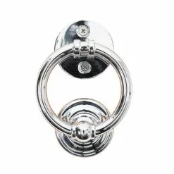 Dunelm Traditional Chrome Door Knocker -outdoor lighting Sales Store 30756559 alt02