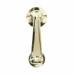Dunelm Traditional Scroll Gold Door Knocker -outdoor lighting Sales Store 30756560 alt02