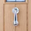 Dunelm Traditional Scroll Chrome Door Knocker